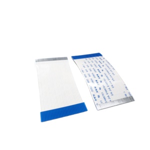 Cáp phẳng linh hoạt ffc/<span class=keywords><strong>FPC</strong></span> 1.0mm 50/100/150/200mm A B Loại liên hệ 4P 6 7 8 10 12 14 18 20 22 24 26 30 32 34 35 Pin - Product Image 1