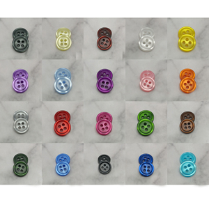 Chất Lượng Cao Tùy Chỉnh Rắn Đầy Màu Sắc Nhựa Nút Nhựa <span class=keywords><strong>4</strong></span> Lỗ Nút Tròn Cho Phụ Nữ Đàn Ông Quần Áo - Product Image 6