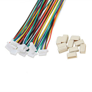 Kabel Konektor Jst Sh 1.0 Kustom Berkualitas Tinggi, Rakitan Kawat <span class=keywords><strong>2</strong></span> <span class=keywords><strong>3</strong></span> 4 5 6 7 8 9 10 Pin - Product Image 4