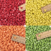 Novedad: Mosaicos de Vidrio Reciclado de Colores Mezclados, Mini Triángulos Sueltos para Manualidades y Decoración Artística DIY