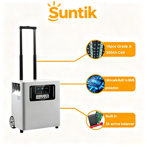 Centrale Électrique Portable Tout-en-un 5500W avec Onduleur de Stockage d'Énergie Domestique, Générateurs Solaires MPPT 10000 Watts, Batterie Solaire Domestique - Product Image 5