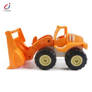 Chengji juguete – jouet de construction de paille de blé, <span class=keywords><strong>bulldozer</strong></span> de <span class=keywords><strong>dessin</strong></span> <span class=keywords><strong>animé</strong></span>, camion coulissant, jouet de camion de paille d'ingénierie éducative - Product Image 3