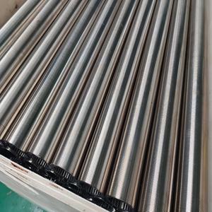 वेज वायर सिव स्क्रीन <span class=keywords><strong>304</strong></span> स्टेनलेस स्टील धातु फिल्टर जाल 99.9% दक्षता कस्टम आकार निस्पंदन उद्योग - Product Image 1