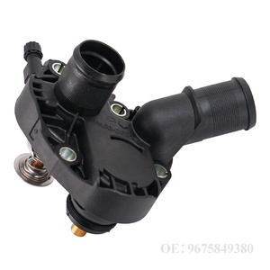 Boîtier de thermostat 9675849380 pour Peugeot 108 208 2008 301 308 <span class=keywords><strong>Citroën</strong></span> Elysee C3 <span class=keywords><strong>C4</strong></span> DS3 Thermostat de liquide de refroidissement du moteur 9675849380 - Product Image 2