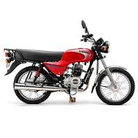 Moto ChampTech 100cc avec vitesse maximale de 95 km/h, boîte de chaîne entièrement couverte Bajaj Motos pour routes non goudronnées