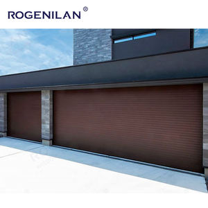 Rogenilan Villa Porte de garage commerciale rapide enroulable Grain de bois Volet roulant électrique Portes roulantes rapides - Product Image 4
