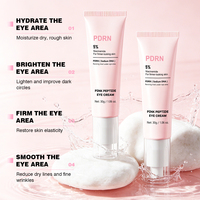 Crème Contour des Yeux PDRN Peptide Rose 30g en Gros avec 5% de Niacinamide pour Cernes, Poches et Ridules – Soins de la Peau OEM/ODM