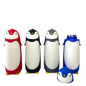 Botella de Agua Fría para Niños, Aislada al Vacío, de Acero Inoxidable, Ecológica, con Diseño Creativo de Pingüino de Dibujos Animados, de Alta Apariencia y Estilo Clásico - Product Image 4