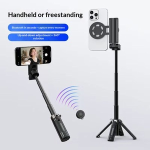 Soporte Magnético Portátil para Teléfono, Trípode Plegable, Palo Selfie Bluetooth para Fotografía de Viajes - Product Image 4