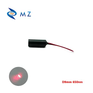 Standaard Rode Laser 9 Mm 650nm 5 Mw Pointer Laser Module Industriële Apc Drives Red Dot Laser Voor Gericht