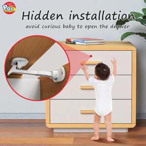 Échantillon Gratuit - Poignée de Sécurité Prodigy Facile à Utiliser pour Armoires de Cuisine et Toilettes - Protection Enfant - Verrou de Sécurité Anti-Enfant - Product Image 6
