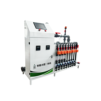 Machine intelligente intégrée eau et engrais, système d'irrigation goutte à goutte et d'injection d'engrais, contrôle PLC