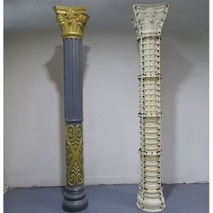 Moldes de Plástico para Columnas de Hormigón Duraderos con Diseño de Pilar Romano y Rayas, 30cm x 350cm, Precio de Fábrica - Product Image 5