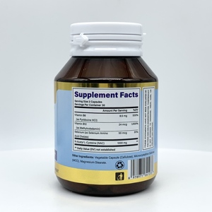 Cápsulas DUOZI NAC 1000mg, Suplemento de N-Acetil L-Cisteína con Selenio, Vitaminas B6 y B12, Apoyo Antioxidante, Suplemento Dietético - Product Image 3