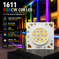 Innovate Rise Prix usine 1611 30W 24V Émetteur LED RGBCW 2700K-6500K CRI 90 élevé Dimmable PWM Puce LED COB 5-en-1 Garantie 3 ans