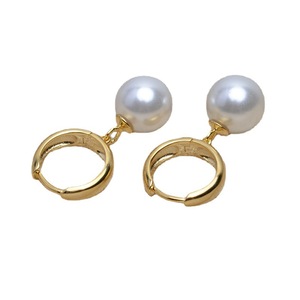 Base de Plata S925 para Joyería DIY, Lisa, para 8-10 Perlas, Modelo 4297, para Pendientes de Aro de Moda - Product Image 5