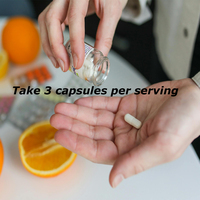 Capsules de peptides multi-collagènes en marque privée OEM, sans OGM, complément alimentaire de qualité alimentaire pour adultes
