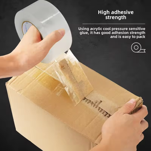 超强力纸箱胶带封箱胶带用于包装透明Bopp纸箱封箱胶带5厘米（<span class=keywords><strong>2</strong></span>英寸）宽 - Product Image 4