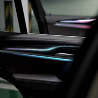Kit d'éclairage d'ambiance intérieur 256 couleurs Symphony pour BMW X3 X4 G01 G02 2018-2024 - Accessoires de garniture d'ambiance