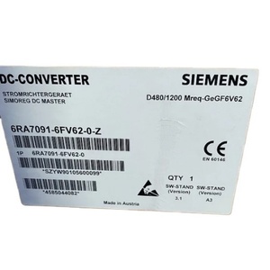 6RA7091-6DS22-0 Convertisseur monophasé SIMOREG DC-MASTER 6RA70 3AC 400, 1200A, 1Q Master Instock Neuf Original 6RA70 En stock - Product Image 4