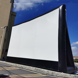 Cine plegable Blow Up Portable 20ft Instant Cinema Tv Proyector Pantalla de <span class=keywords><strong>película</strong></span> inflable de aire de gran tamaño para exteriores - Product Image 5
