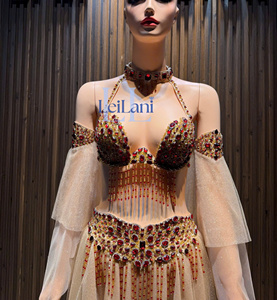 Vestido Midi de Invierno para Mujer, Estilo A-Line, con Pedrería de Alta Gama y Seda Ligera, Transpirable, Antiarrugas y Cómodo - Product Image 1