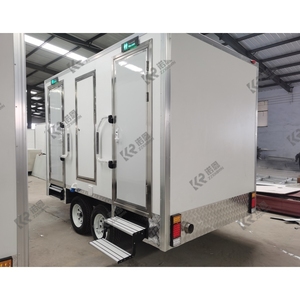 Toilettes portables modulaires, cabine de douche, salle de bain de camping, toilettes mobiles de luxe VIP, remorque WC, toilettes portables avec eau - Product Image 2