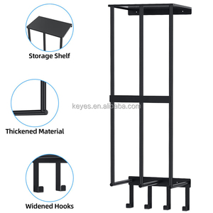 Tùy chỉnh bán lẻ thân thiện với môi kim loại kệ trưng bày cho Yoga Mat đồ nội thất ô Ba Lô Móc thiết kế nội thất hiển thị đứng - Product Image 6