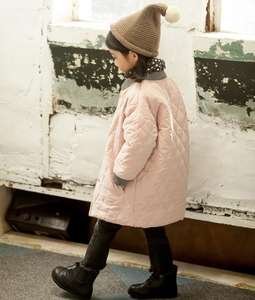 Vêtements d'hiver imperméables pour filles, manteaux à capuche pour enfants, vente en gros - Product Image 3