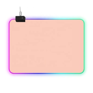 <span class=keywords><strong>Tapis</strong></span> <span class=keywords><strong>de</strong></span> <span class=keywords><strong>souris</strong></span> <span class=keywords><strong>de</strong></span> jeu antidérapant LED rose RVB, <span class=keywords><strong>tapis</strong></span> <span class=keywords><strong>de</strong></span> <span class=keywords><strong>souris</strong></span> en caoutchouc éclairé, <span class=keywords><strong>petit</strong></span> <span class=keywords><strong>tapis</strong></span> <span class=keywords><strong>de</strong></span> <span class=keywords><strong>souris</strong></span> pour joueur - Product Image 1