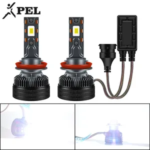 PEL Y40 3570 Puce 22000LM 130W 6000K Voiture Led lumières H7 phare led prix H1 H7 H11 9005 9006 Voiture Led Phare