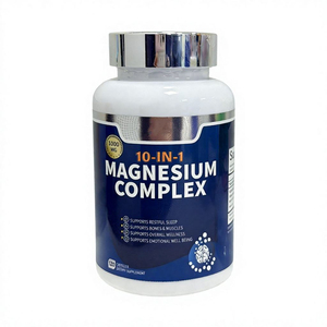 Cápsulas de Suplemento de Magnesio 10 en 1 para Apoyo del Sueño y de los Músculos - Product Image 4