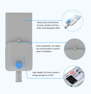 170lm/W LED ánh sáng đường phố công cụ miễn phí trở lại truy cập đường đèn đường ánh sáng LED cho chiếu sáng đường phố đô thị - Product Image 4