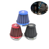 Coloré 50mm filtre à Air moto 35mm 38mm 42mm 45mm 50mm 55mm 58mm adaptateur de carburateur pour motos 250cc 400cc