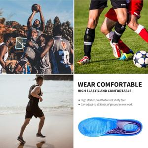 Fasciite plantaire de sport de qualité supérieure talon éperon <span class=keywords><strong>semelles</strong></span> en Gel de Silicone soutien de la voûte plantaire orthopédique <span class=keywords><strong>semelles</strong></span> de course pour chaussures - Product Image 5