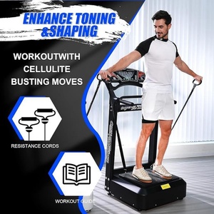 <span class=keywords><strong>Plateforme</strong></span> <span class=keywords><strong>vibrante</strong></span> commerciale portable et robuste pour entraînement cardio et fitness complet du corps à domicile - Product Image 6