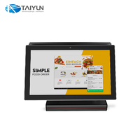 Tactile Double Android Windows 7 10 Échelle Écran Tablette 15 Pouces Magasin Mobile système de point de vente avec logiciel