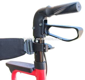 Aluminio ligero usado silla de ruedas manual Rollator Walker para la venta TRA08 - Product Image 3