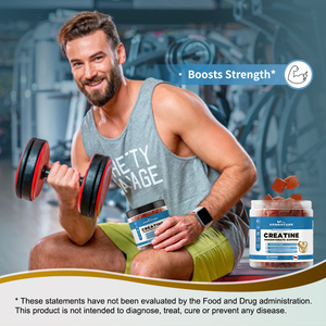 Креатин VENNATURE: Жевательные конфеты для предтренировочной подготовки, сертифицированные GMP, от фабрики по производству пищевых добавок GMP - Product Image 6