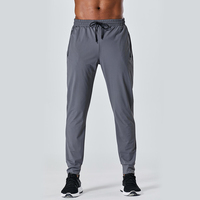 Pantalons de sport pour hommes avec poches zippées, pantalons de jogging légers, pantalons de sport à séchage rapide pour l'entraînement