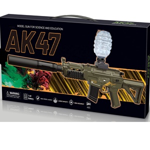NOUVEAU AK47 62CM Grand <span class=keywords><strong>pistolet</strong></span> électrique automatique à gel avec silencieux, Grand <span class=keywords><strong>pistolet</strong></span> à <span class=keywords><strong>bombe</strong></span> à <span class=keywords><strong>eau</strong></span>, Jouet de jeu de tir extérieur pour garçon adulte - Product Image 5