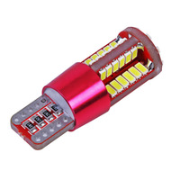 T10 W5W 3014 57SMD 194 W5W Weiß Gelb Rot Innenraum-Anzeigeleuchte Parklicht Glühbirne T10 LED