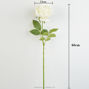 <span class=keywords><strong>Rose</strong></span> Bianche Artificiali per Decorazione, <span class=keywords><strong>Rose</strong></span> Finte a Lunga Durata, Fiori Artificiali all'Ingrosso - Product Image 6