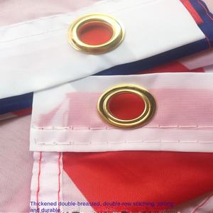 3 * 5FT bandiera promozionale americana 90*150cm stampa digitale poliestere panno In Stock per uso automobilistico americano disponibile - Product Image 3