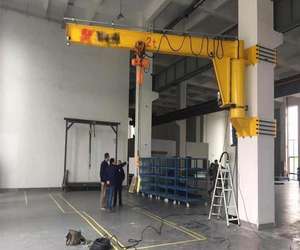 เครนติดผนังขนาดกะทัดรัดสำหรับพื้นที่แคบ พร้อมคุณสมบัติความปลอดภัย อุปกรณ์ความปลอดภัยอุตสาหกรรมใหม่ มอเตอร์แกนกลางเครื่องยนต์ - Product Image 4