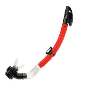 Customized Snorkeling and Diving Gear <strong>Underwater</strong> Breathable <strong>Silicone</strong> Freediving Snorkel for Adults Men and Women - Product Image 1
