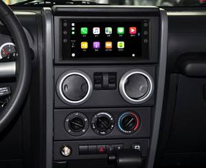 เครื่องเสียงสเตอริโอรถยนต์ระบบแอนดรอยด์7นิ้ว Carplay หน้าจอสัมผัสสำหรับ Jeep Wrangler/Commandร์/ เข็มทิศเครื่องเล่นมัลติมีเดีย - Product Image 5