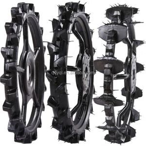ยางรถเหล็กตันขนาด 140x8 ซม. สำหรับเครื่องจักรกลการเกษตร ยางสำหรับเครื่องหว่านปุ๋ย ยางสำหรับดัดแปลงรถแทรกเตอร์ ยางสำหรับเครื่องพ่นยา - Product Image 3