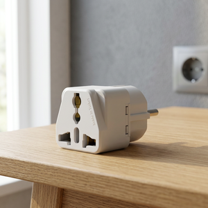 อะแดปเตอร์ปลั๊กไฟแบบพกพาสำหรับเดินทาง ใช้ได้กับปลั๊กไฟ EU UK AU - Product Image 2