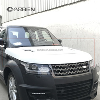 Modèle 2013 à 2017 Vente chaude Capot en carbone de style LM pour Range Rover Vogue L405 Couvercle de capot moteur